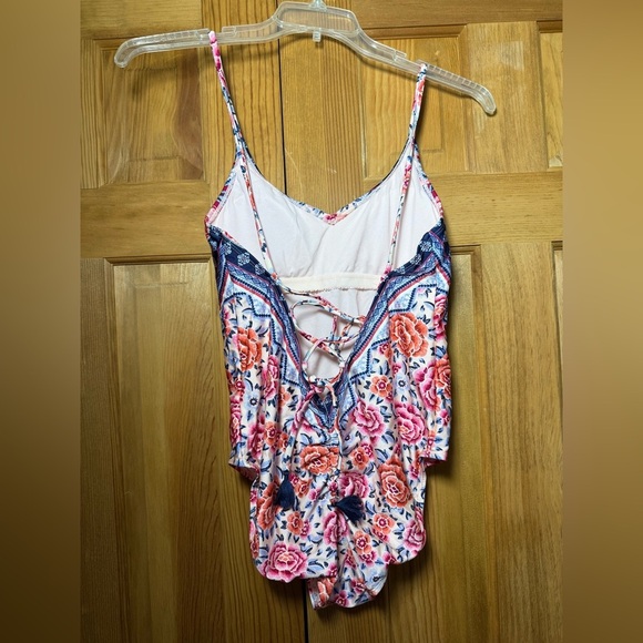 No Boundaries Swimsuit Size 11-13 Geometric Pattern - Picture 3 of 4